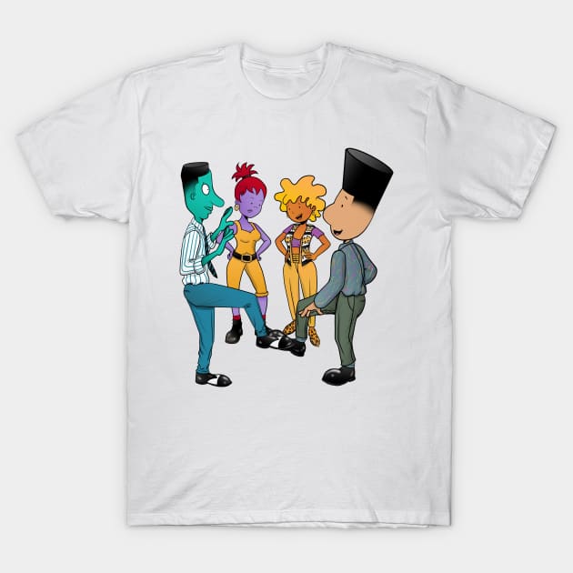 Kick-step T-Shirt by Rolyat Society 